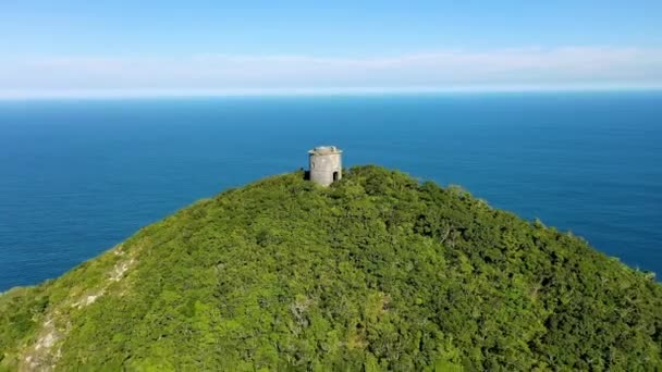 Paisagem Tranquila Litoral Cidade Lagos Região Rio Janeiro Brasil Destinos — Vídeo de Stock