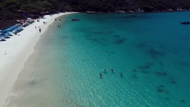 リオデジャネイロ州の湖地域の海岸都市の平和的な風景ブラジルのカリブ海 熱帯の旅行先 夏景色 — ストック動画