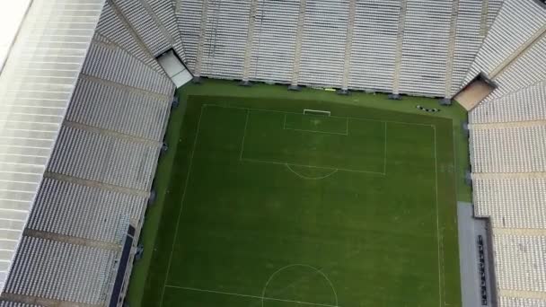 Prachtige Landschap Van Sportcentrum Het Centrum Van Sao Paulo Brazilië — Stockvideo