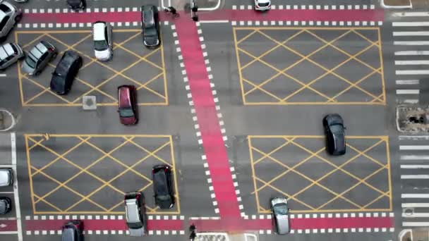 Famosa Intersección Entre Avenida Reboucas Avenida Brasil Centro Sao Paulo — Vídeo de stock