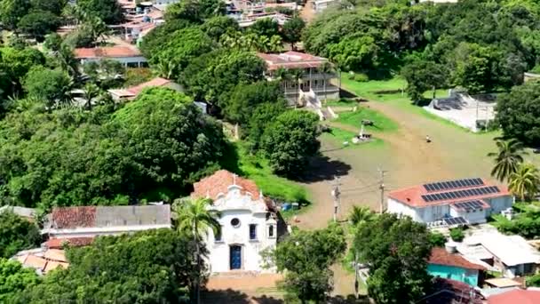 Paesaggio Urbano Dell Arcipelago Fernando Noronha Nell Oceano Atlantico Brasiliano — Video Stock