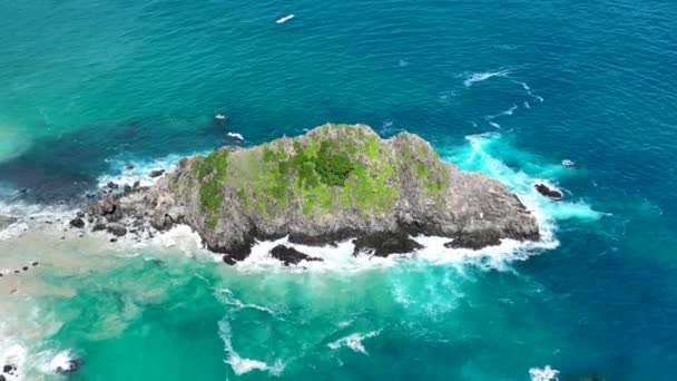 Fernando Noronha Archipel Des Îles Vulcaniques Paysages Tropicaux Paysages Été — Video