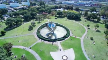 Buenos Aires Arjantin şehri. Arjantin 'in şehir merkezindeki turizm manzarası. Turizm simgesi. Şehir merkezinin dışında. Buenos Aires 'in şehir manzarası.