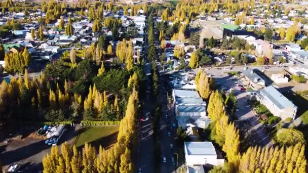 Patagonie Argentina Město Calafate Santa Cruz Argentina Přírodní Krajina Pouštní — Stock video