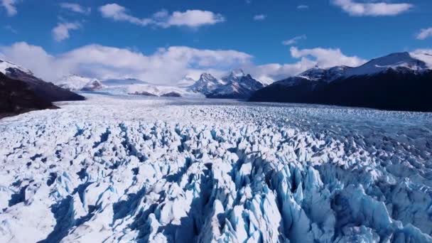 Los Glaciares National Park Calafate Patagonia Argentina Stunning Landscape Iceberg — Stock Video