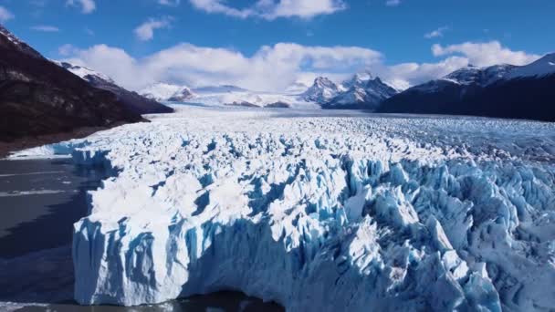 Национальный Парк Лос Гласиарес Эль Калафате Патагонии Аргентина Потрясающий Пейзаж — стоковое видео