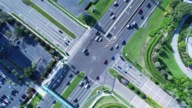 Orlando Florida 'da. Orlando Birleşik Devletleri. Çevre yolu yakınlarındaki tarihi mağazaların panorama havacılık manzarası. Seyahat yerleri. Tatil seyahatleri. Orlando Florida 'da. Orlando Birleşik Devletleri.