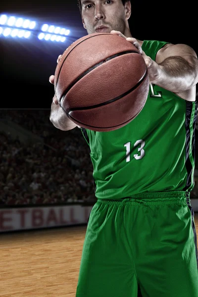 Brazilian Basketball player — Stock Photo, Image