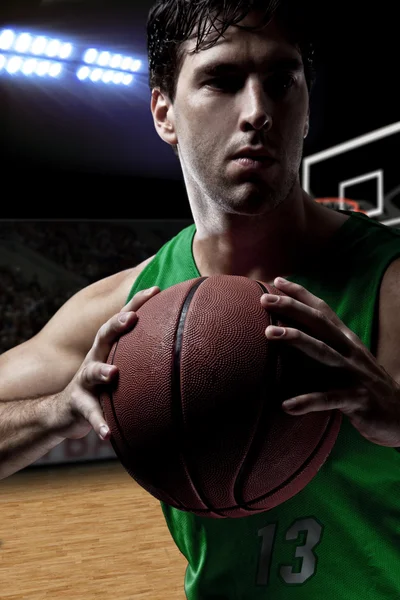 Jogador de basquete brasileiro — Fotografia de Stock