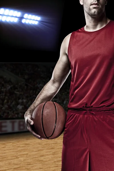 Jogador de basquetebol — Fotografia de Stock