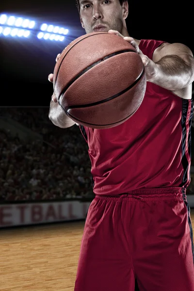 Jogador de basquetebol — Fotografia de Stock