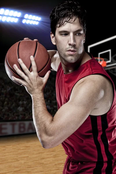 Jogador de basquetebol — Fotografia de Stock