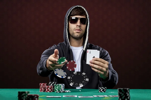 扑克玩家 — 图库照片