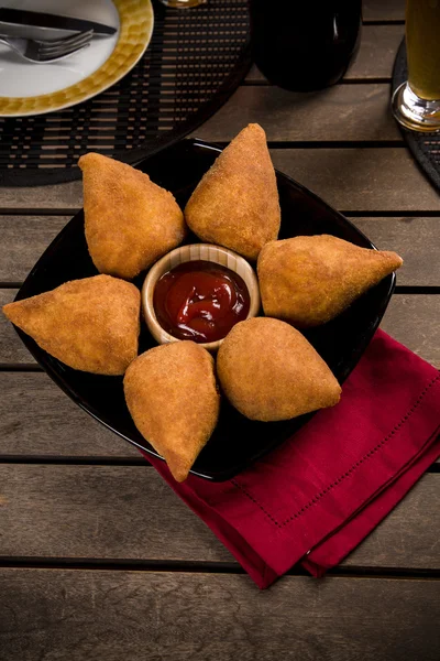 Brazilské coxinha — Stock fotografie