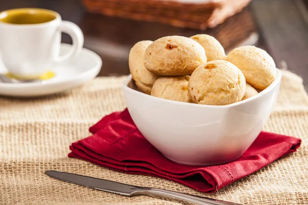 Brasilianska ost bullar — Stockfoto