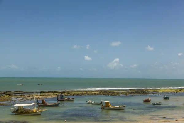 Boats on a reef — Stock Photo, Image