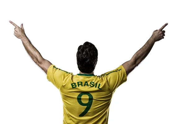 브라질 축구 선수 — 스톡 사진