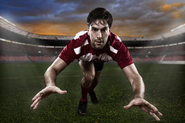 Jogador de rugby — Fotografia de Stock