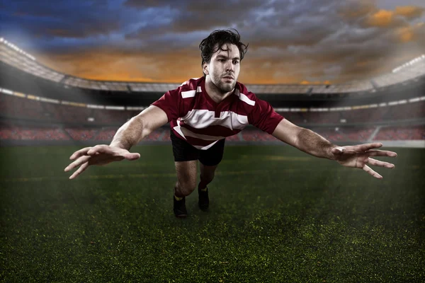 Jugador de rugby — Foto de Stock