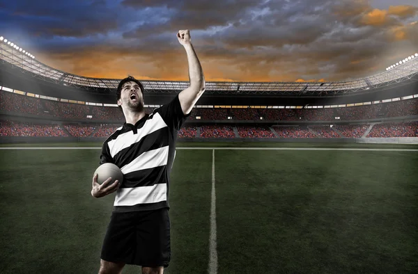 Jogador de rugby — Fotografia de Stock