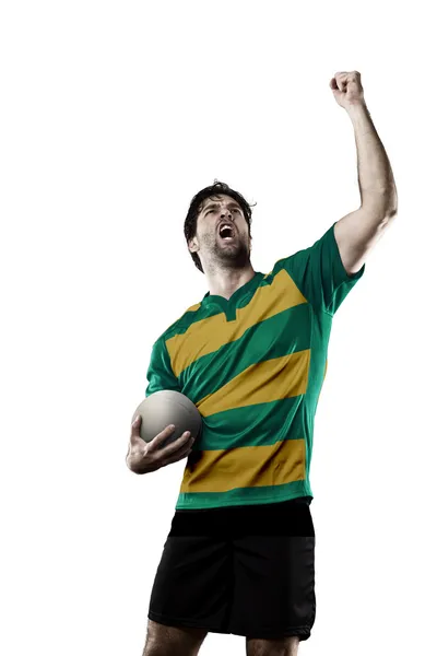 Jogador de rugby — Fotografia de Stock