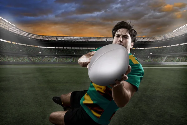 Rugby-Spieler — Stockfoto