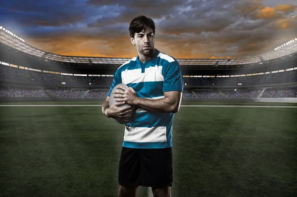 Jogador de rugby — Fotografia de Stock