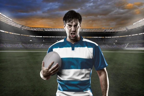 Gracz rugby — Zdjęcie stockowe