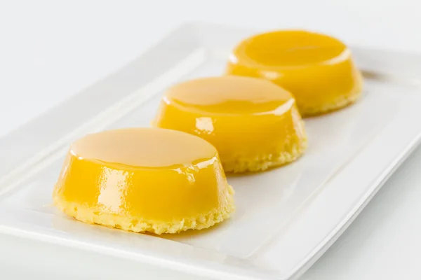 Quindim, a Brazilian dessert — Stock Photo, Image