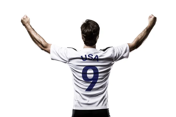 American soccer player — Stock Photo, Image