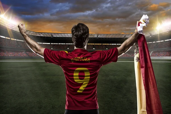 Jugador de fútbol español — Foto de Stock