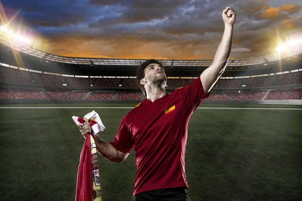 Spanish soccer player — Stock Photo, Image