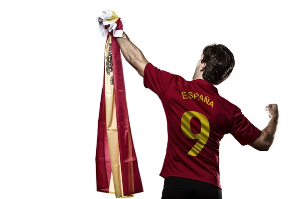 Spaanse voetballer — Stockfoto