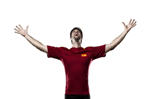 Spanish soccer player — Stock Photo, Image