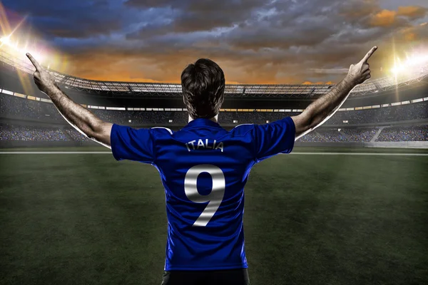 Italian soccer player — Stock Photo, Image