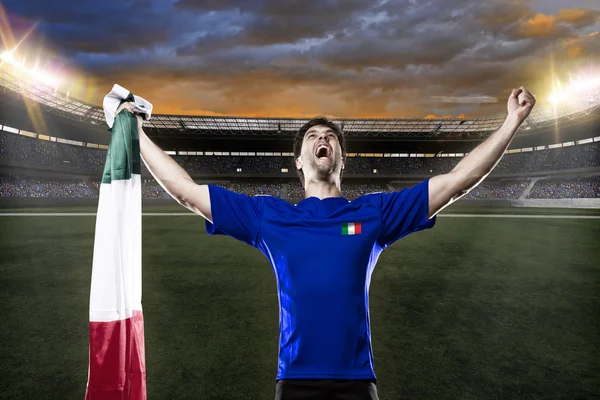 Italian soccer player — Stock Photo, Image