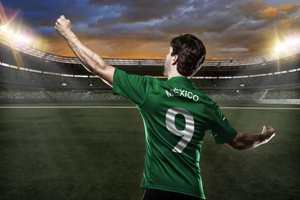 Mexican soccer player — Stock Photo, Image