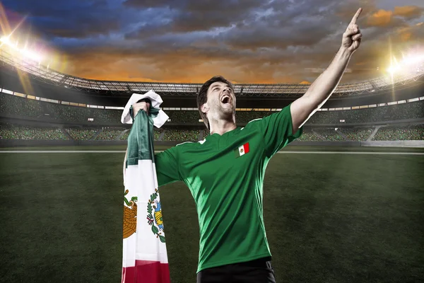 Mexican soccer player — Stock Photo, Image