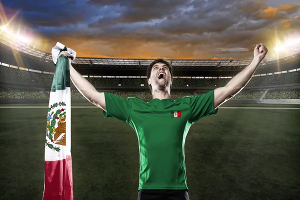 Mexican soccer player — Stock Photo, Image