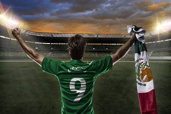 Jogador de futebol mexicano — Fotografia de Stock