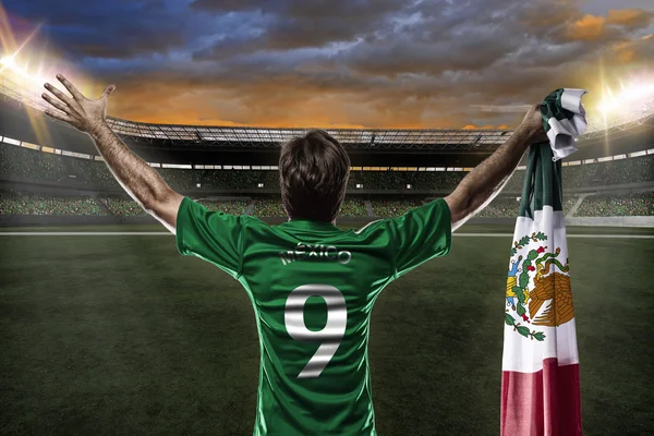 Jogador de futebol mexicano — Fotografia de Stock