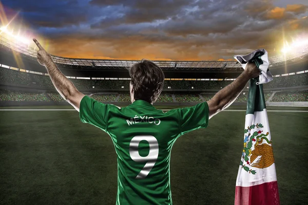 Mexican soccer player — Stock Photo, Image