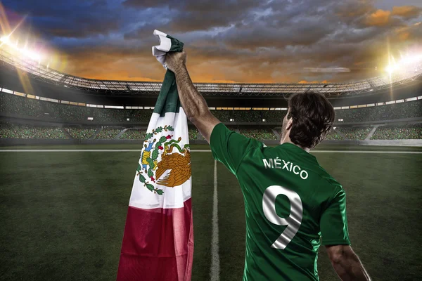 Jogador de futebol mexicano — Fotografia de Stock