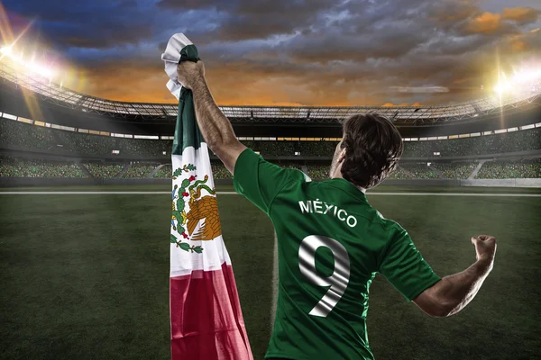 Mexican soccer player — Stock Photo, Image