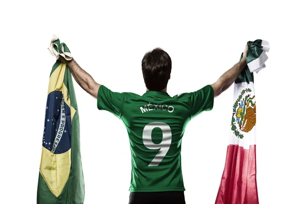 Mexican soccer player — Stock Photo, Image