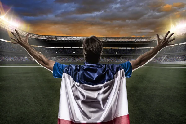 Francouzský fotbalista — Stock fotografie
