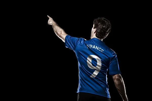 Jogador de futebol francês — Fotografia de Stock
