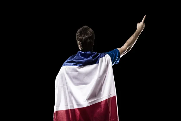 Французький футболіст — стокове фото
