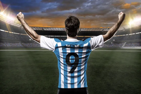 Argentinian soccer player — Stock Photo, Image