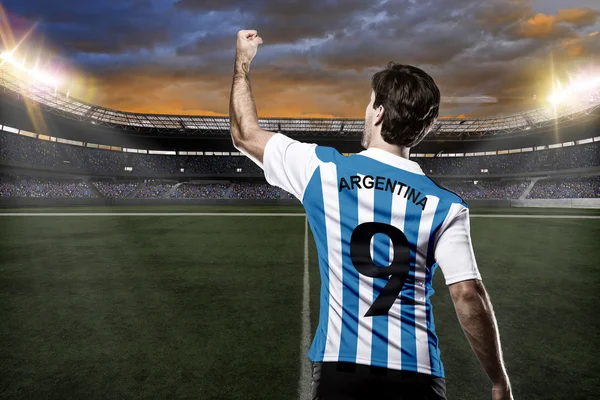 Jugador de fútbol argentino — Foto de Stock